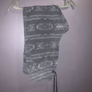 Men’s American Eagle Aztec Print Joggers